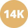 14K Yellow Gold